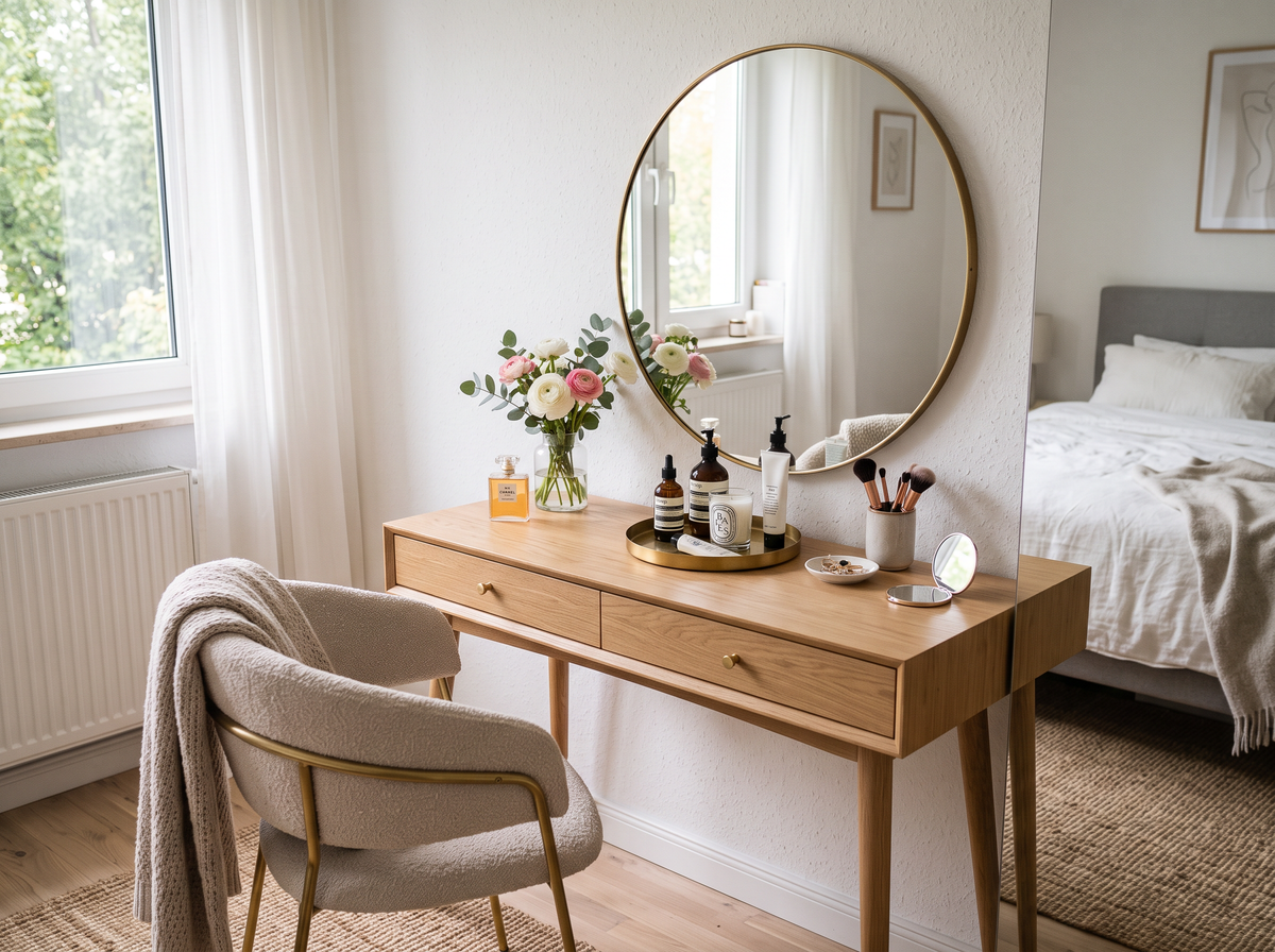 Schminktisch – so findest du das passende Modell für deine Beauty-Ecke