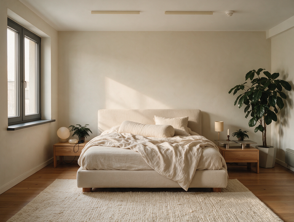 Teppich fürs Schlafzimmer – so wählen Sie Größe, Material und Lage am Bett
