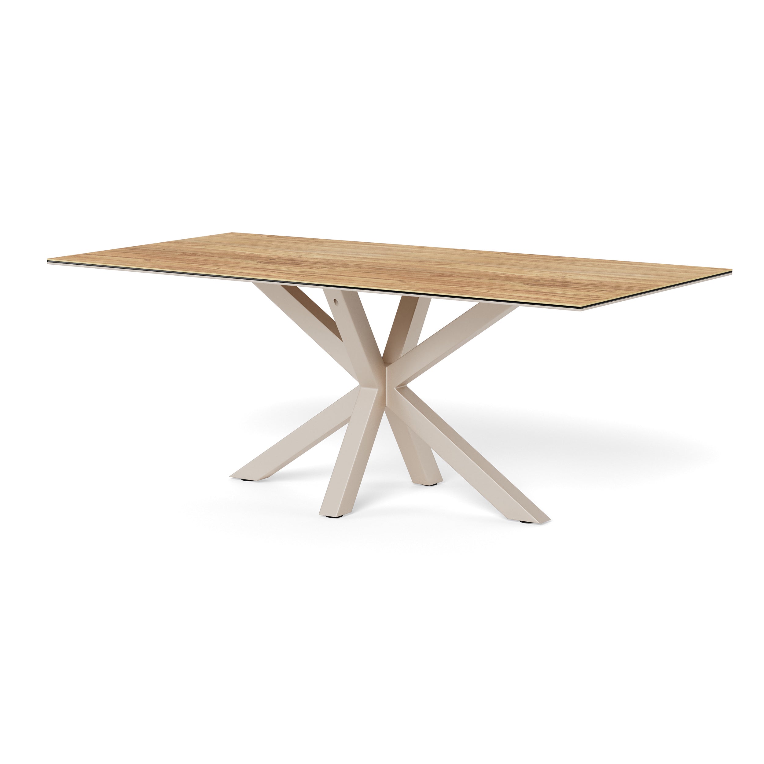 Stół do jadalni w stylu industrialnym | Oryss Classic Biały 200x76