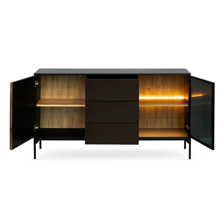 Komoda Lampy z Szufladami 154x83