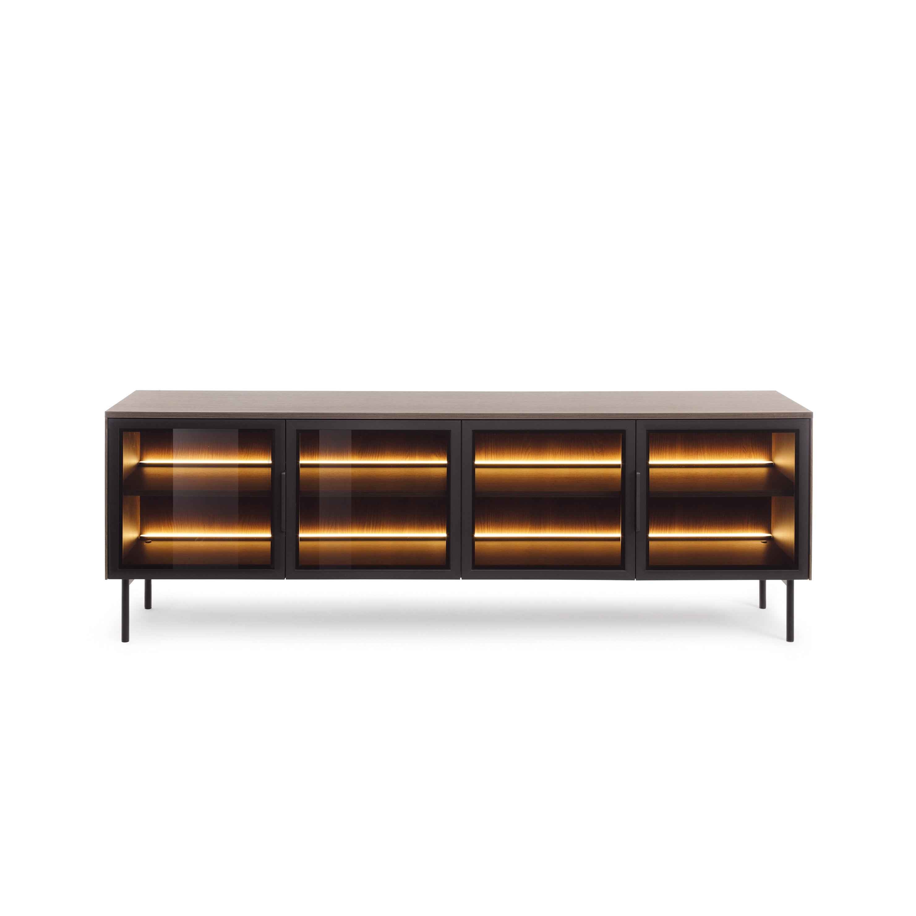 Szafka RTV 181x62 w stylu nowoczesnym | Lummer