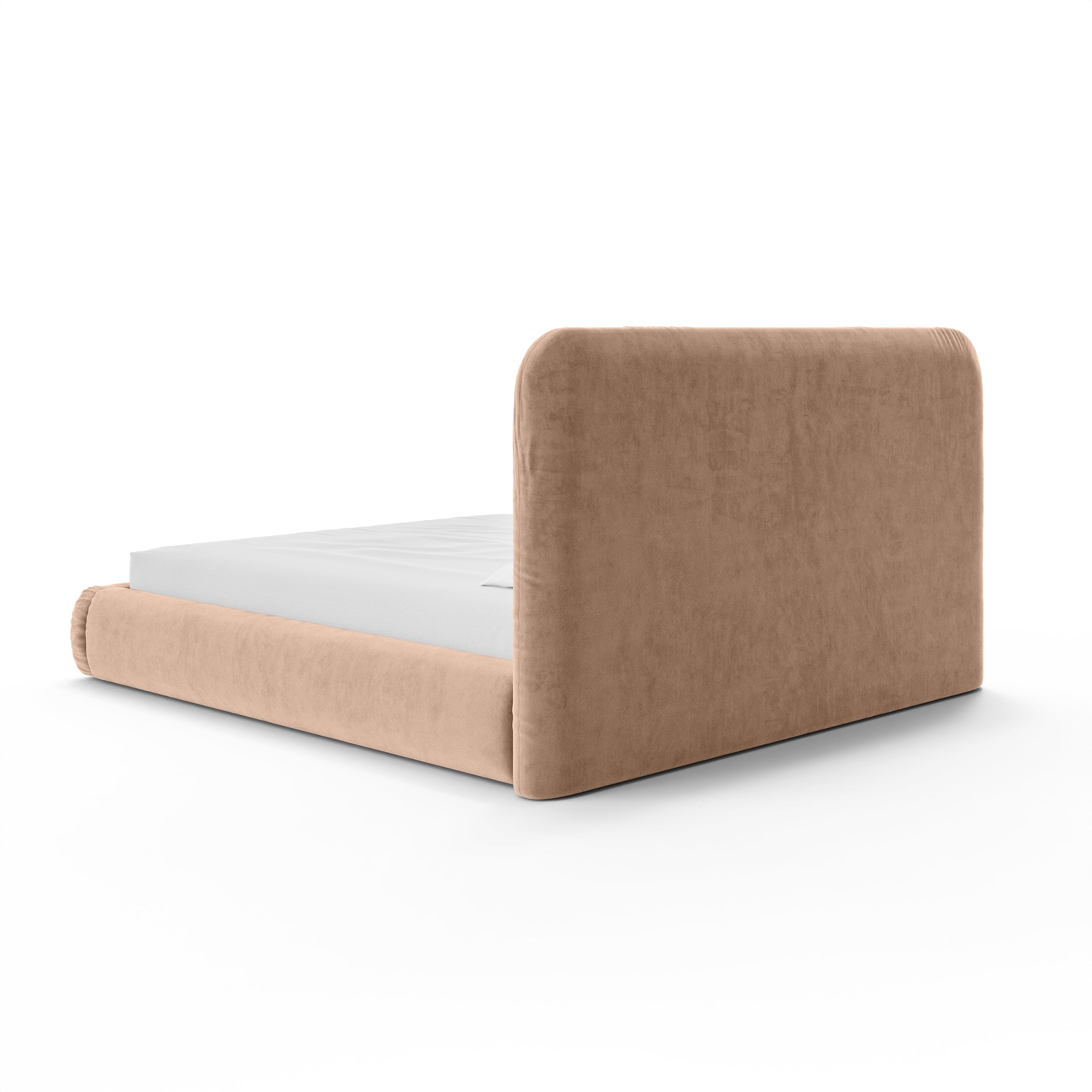 Polsterbett mit Bettkasten im Modern-Organic-Stil | Paries