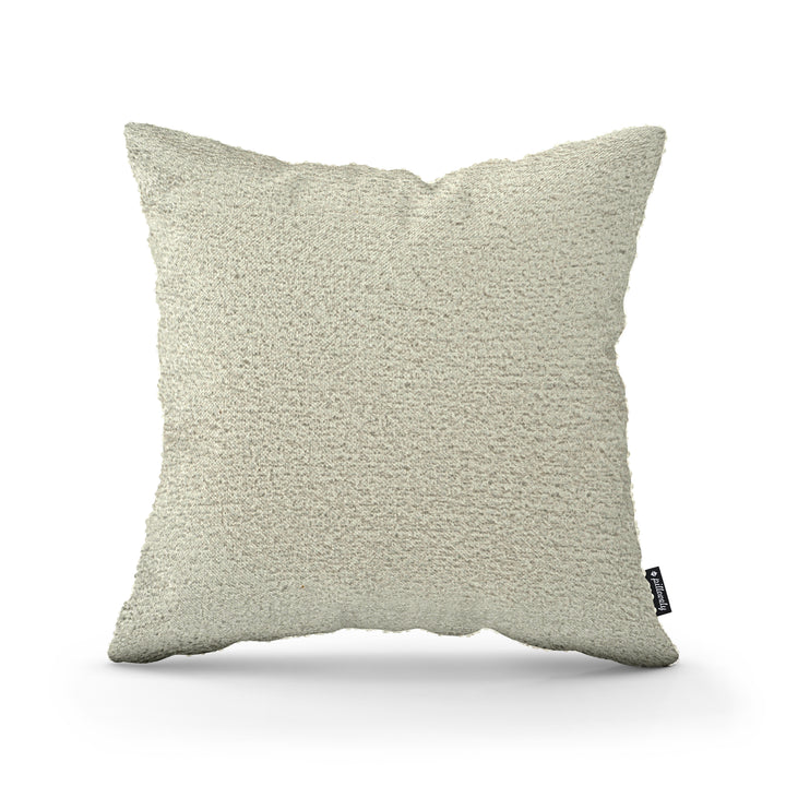 Poduszka Dekoracyjna Baranek 45x45 Lniany Beż