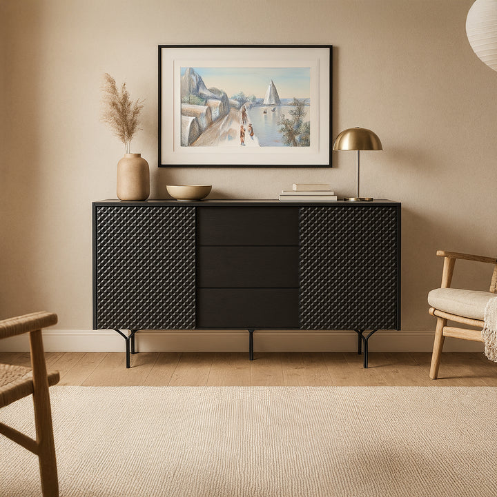 Komoda Rubin z Szufladami 144x83