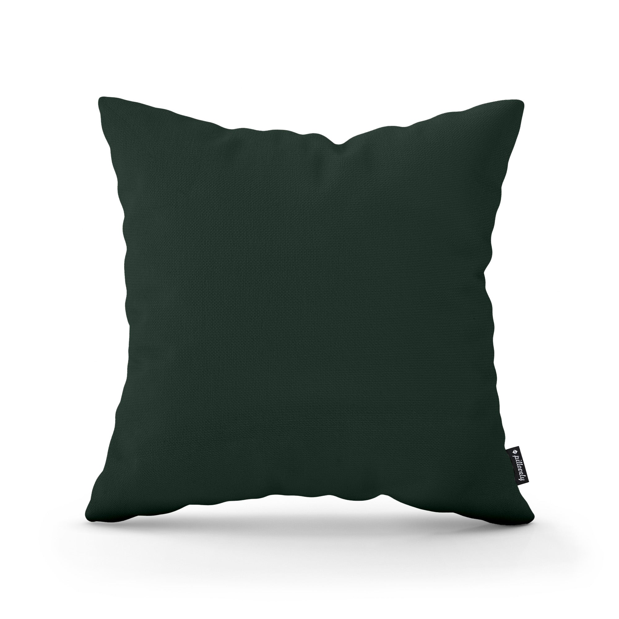 Poduszka Dekoracyjna Gładka 45x45 Ciemny Eukaliptus