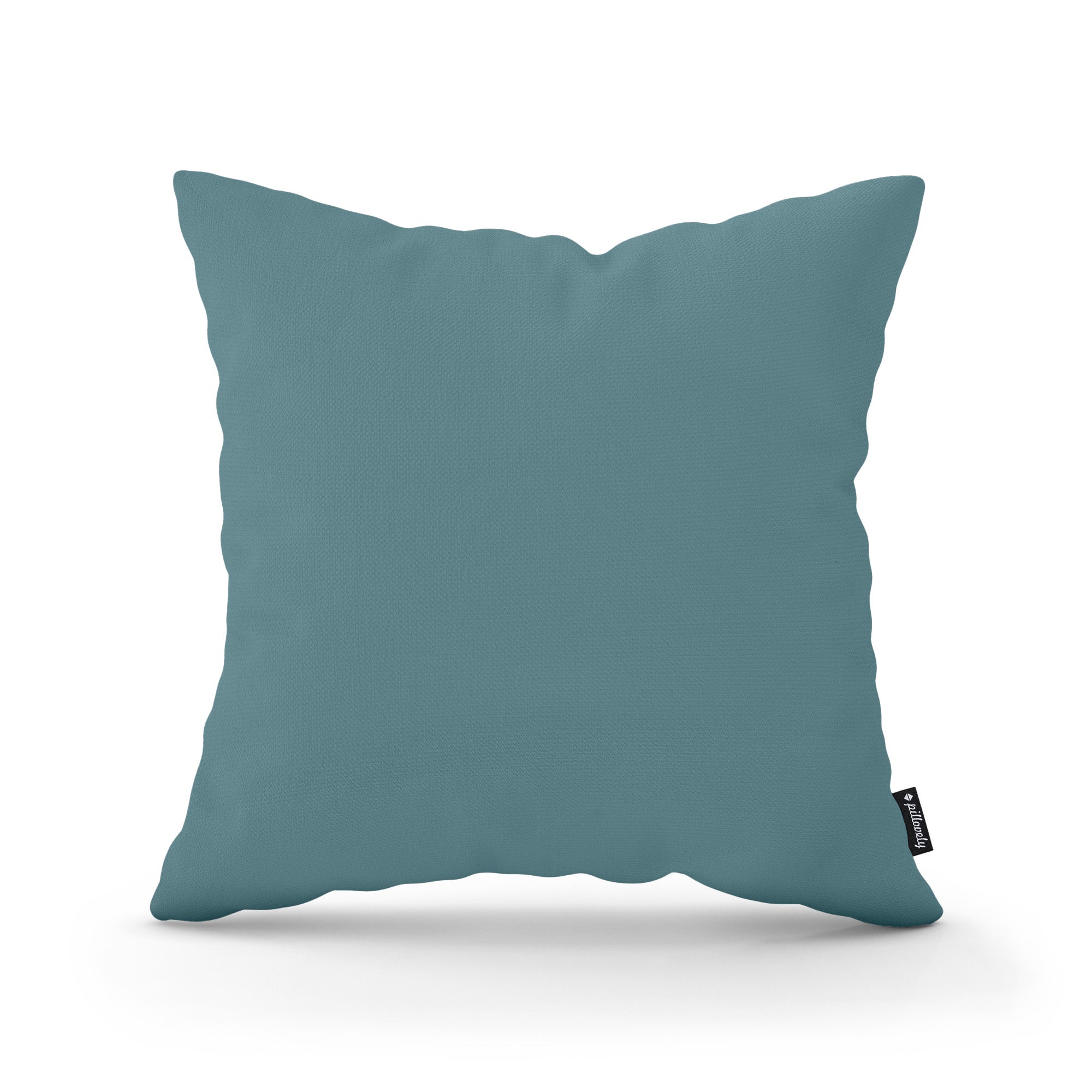 Poduszka Dekoracyjna Gładka 45x45 Przydymiona Zieleń