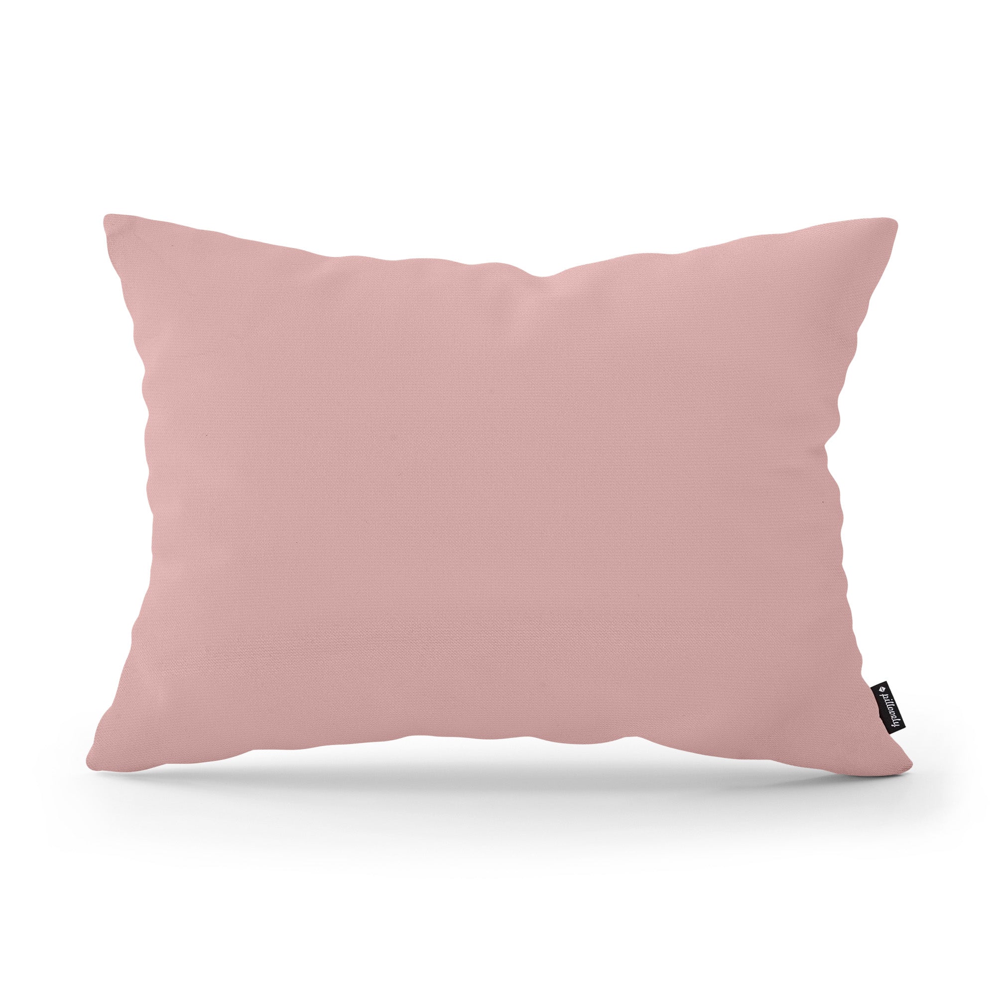 Poduszka dekoracyjna 40×55 cm w stylu modern i scandi, tkanina Kronos | Gładka Różany Puder (KRONOS 52)