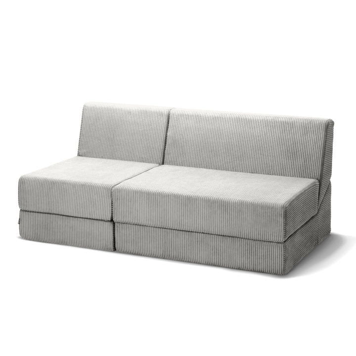 Sofa Dalia Lniany Krem Trzyosobowa