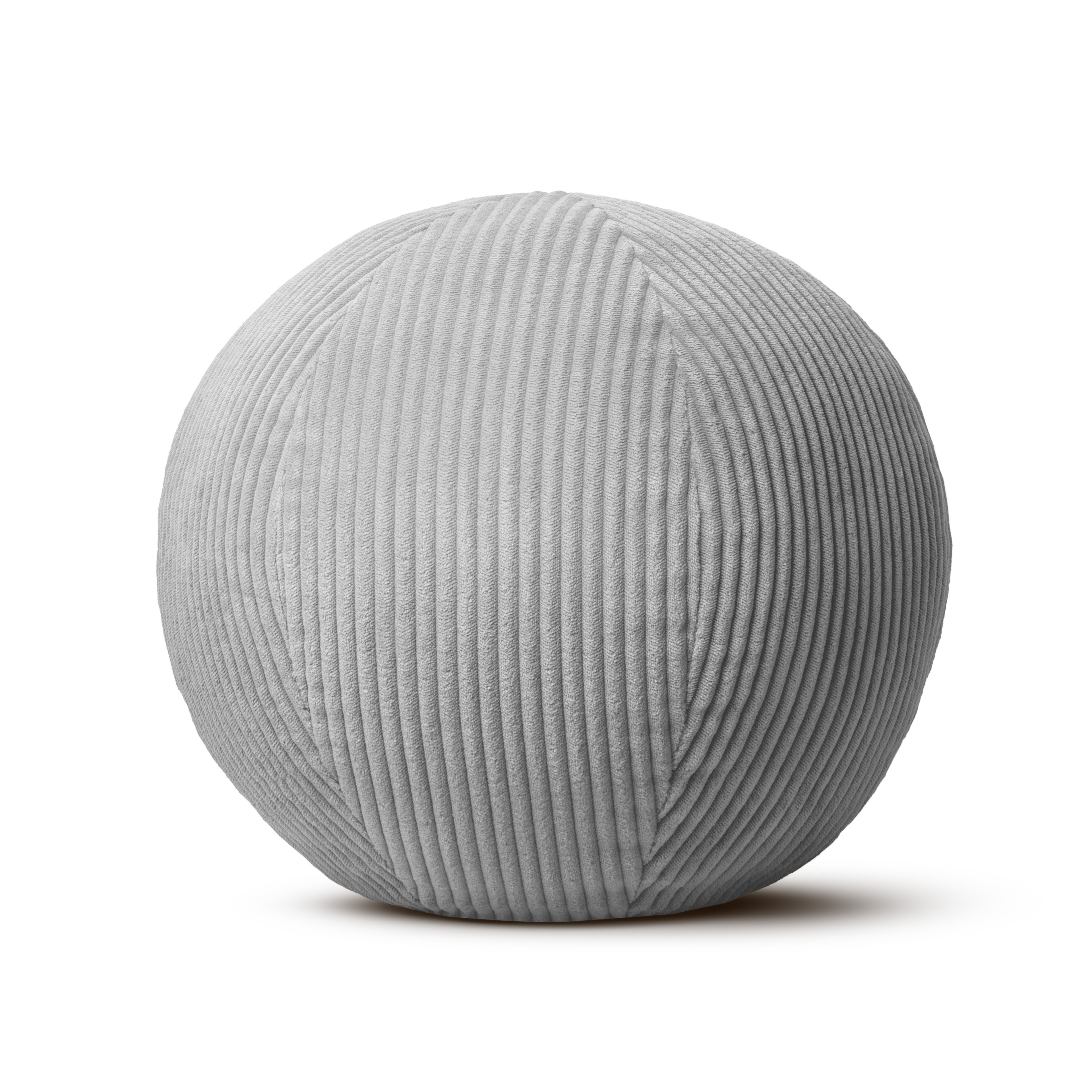 Poduszka Decoracyjna Ball Popielata Biel