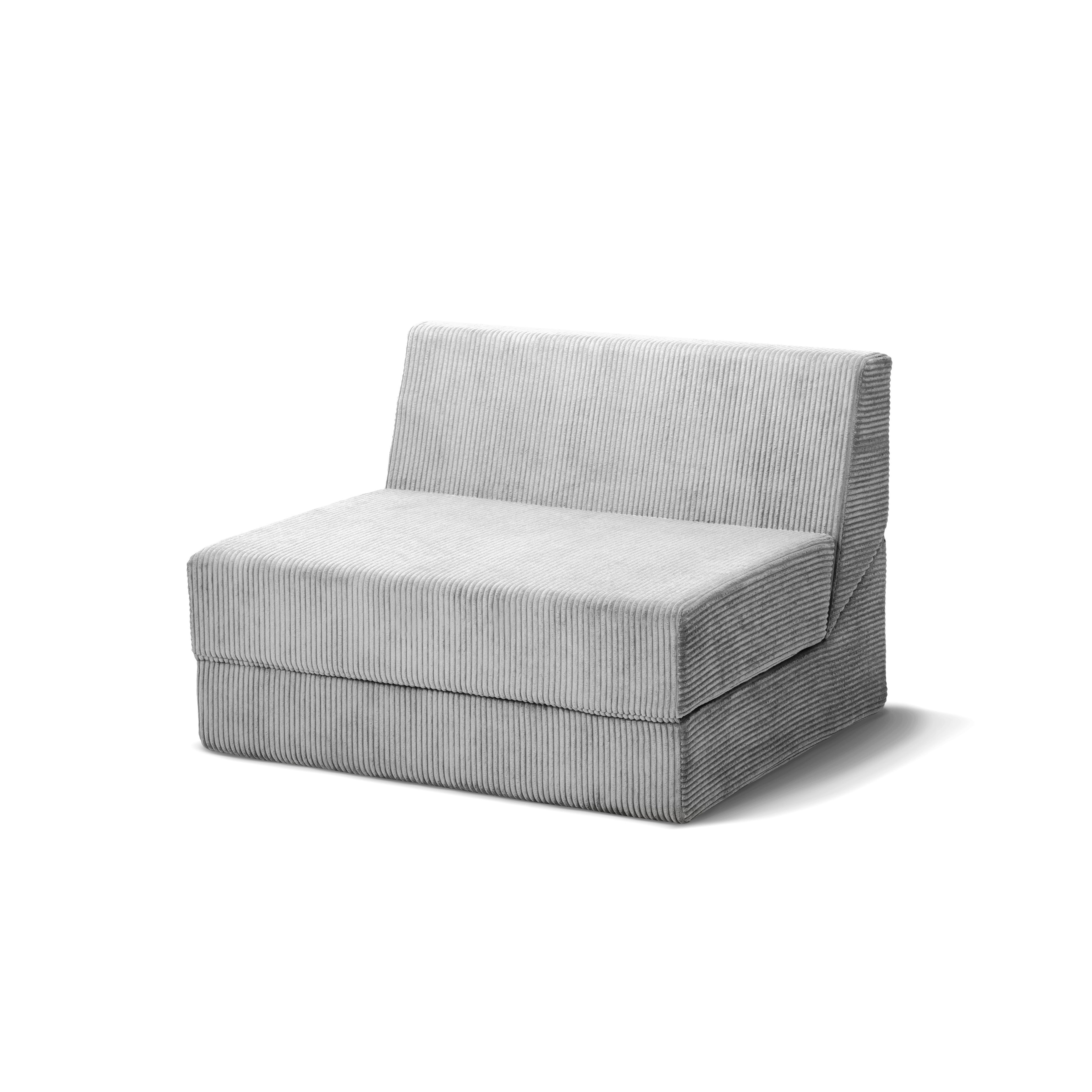 Sofa Dalia Popielata Biel Dwuosobowa