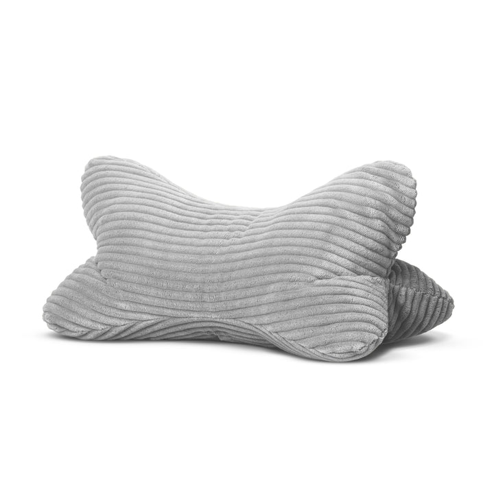 Poduszka Dekoracyjna Bone Popielata Biel