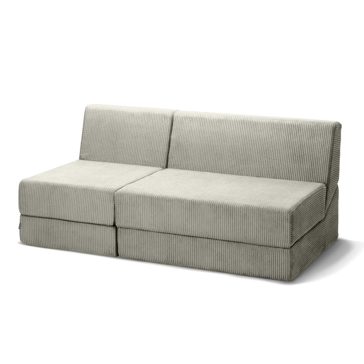 Sofa Dalia Szary Len Trzyosobowa