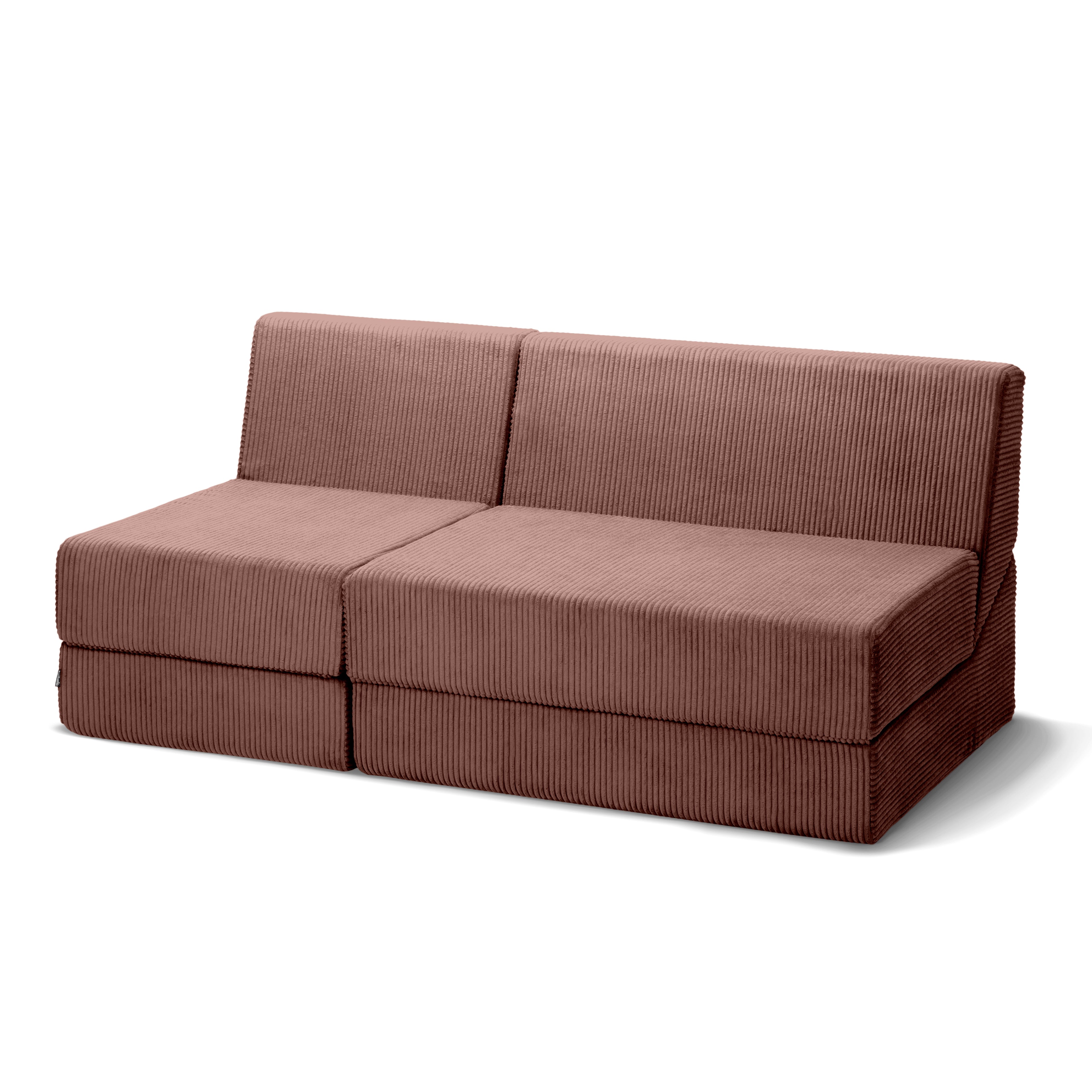 Sofa Dalia Ceglane Ciepło Trzyosobowa