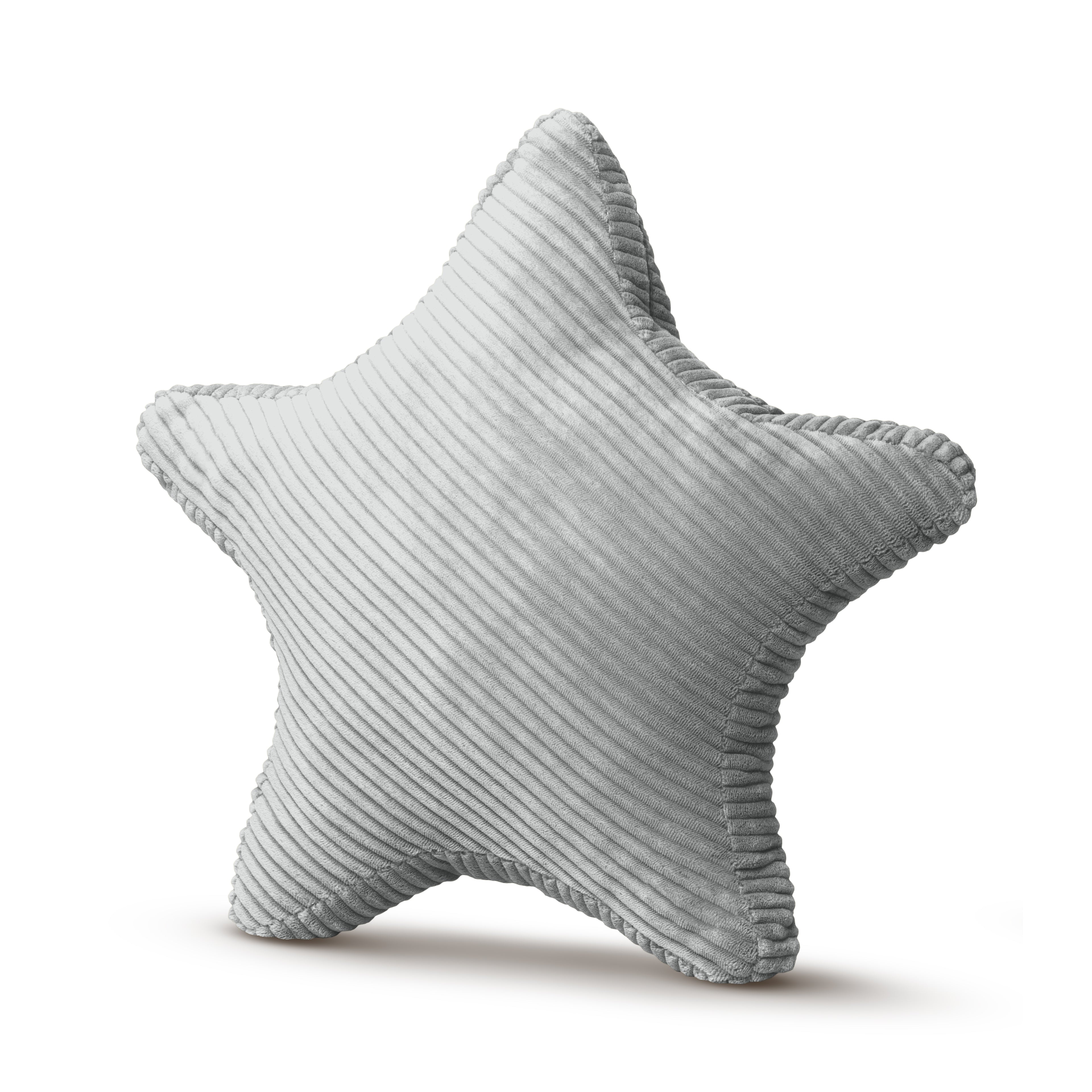 Poduszka Decoracyjna Star Szary Bambus