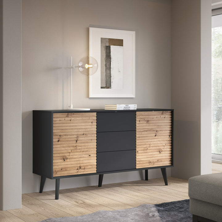 Komoda z Szufladami Las 154x83