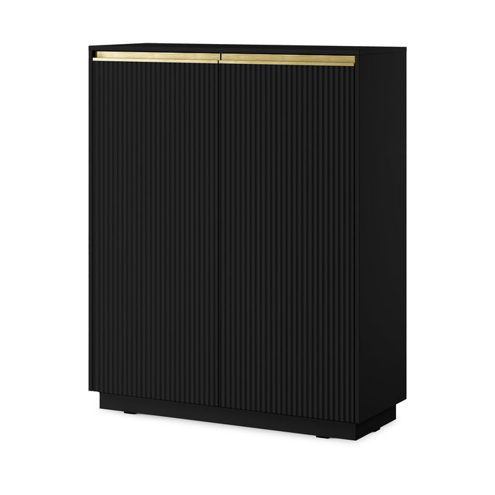 Komoda Westa 104x127 Czarny