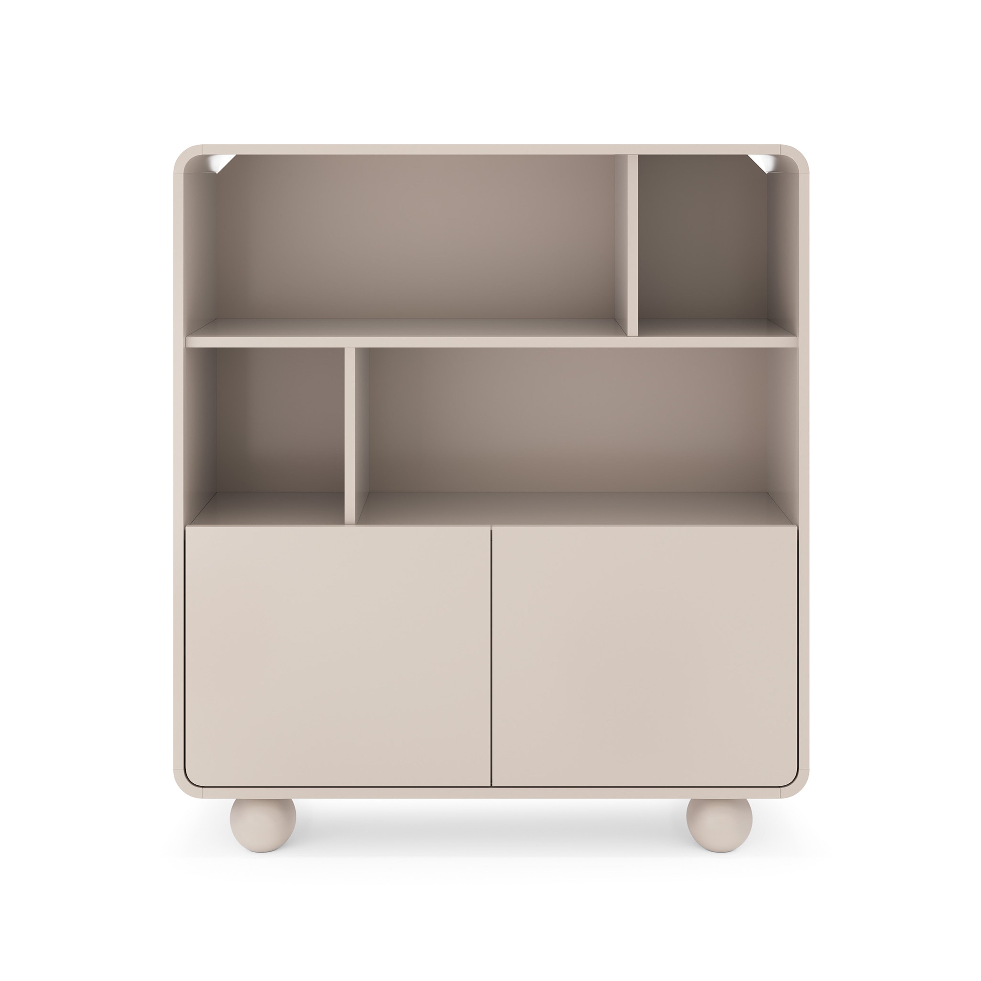 Regał 108x121 w stylu japandi | Ballo