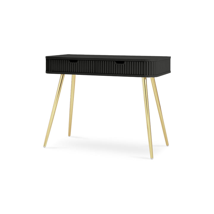 Toaletka Eva 103x80 Czarny Złoty