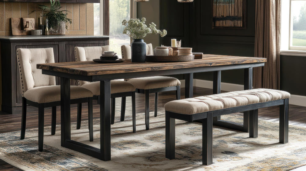 Esstisch Industrial – der ideale Tisch im Industrial Style für Ihr Esszimmer