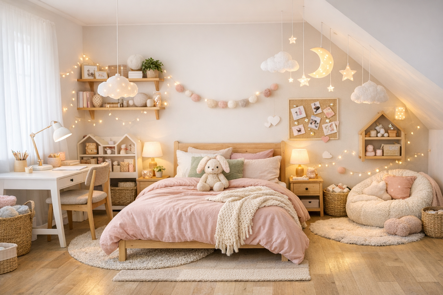 Pokój dla dziewczynki – inspiracje i pomysły na nowoczesną aranżację