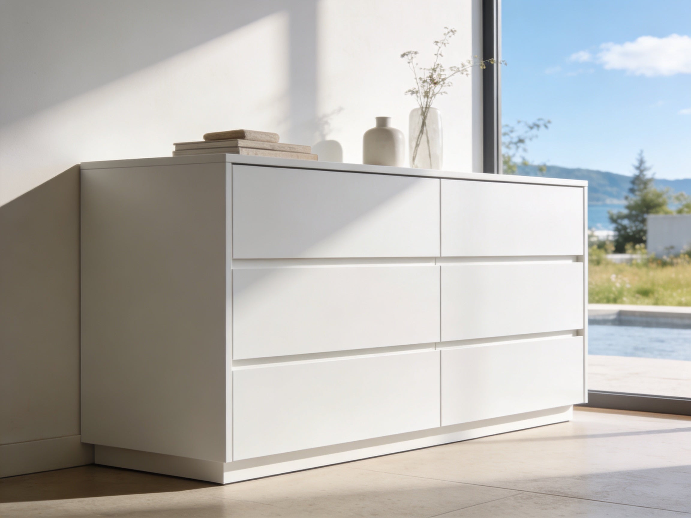 Płyta MDF lakierowana – idealny wybór do nowoczesnych komód, witryn i szafek RTV