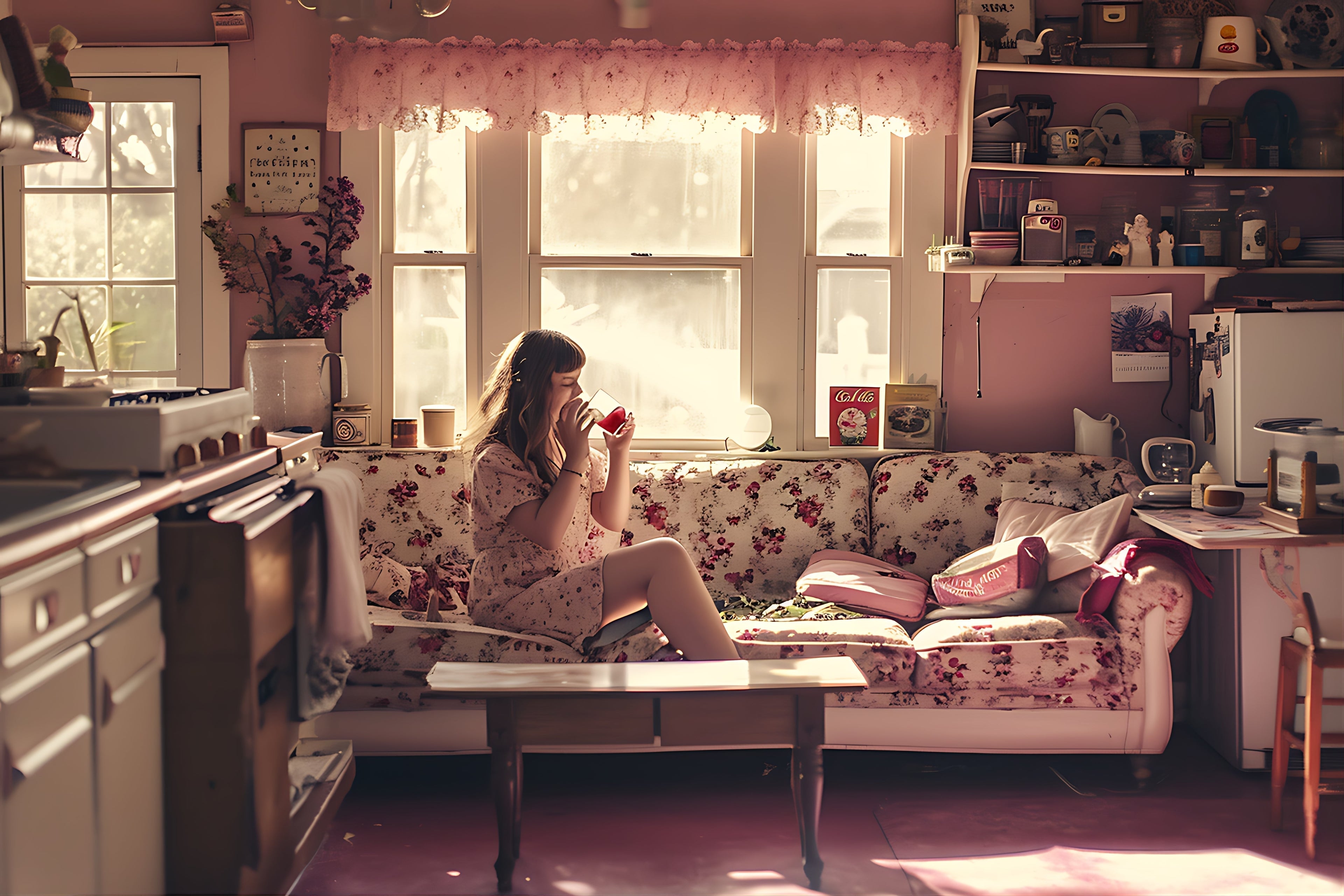 Jesienny salon – wnętrze inspirowane serialem “Gilmore Girls” i pierwszymi chłodami