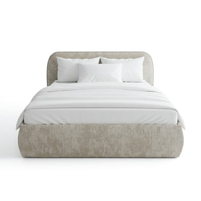 Polsterbett mit Bettkasten im Soft-Modern-Stil | Eterial