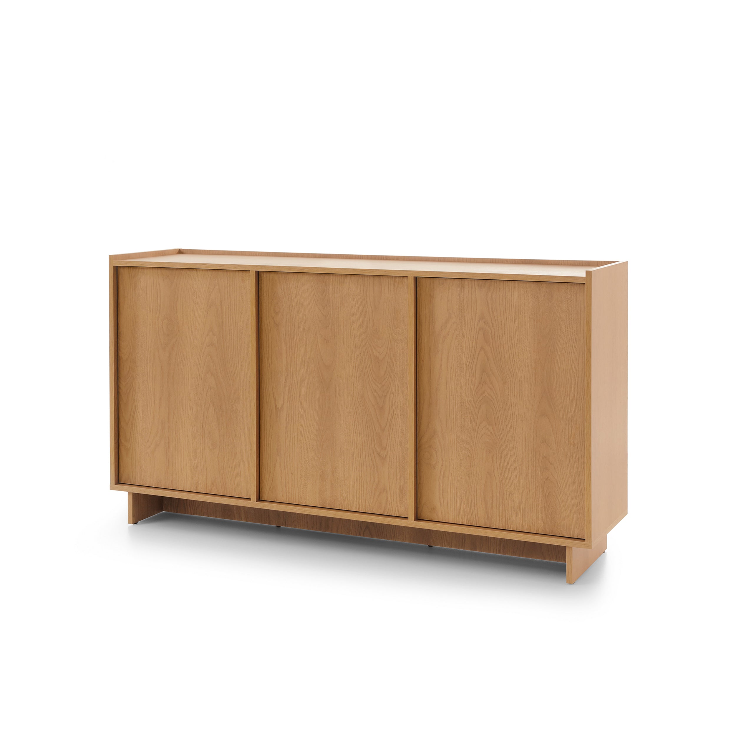Komoda z półkami 147x82 w stylu japandi | Kiyro