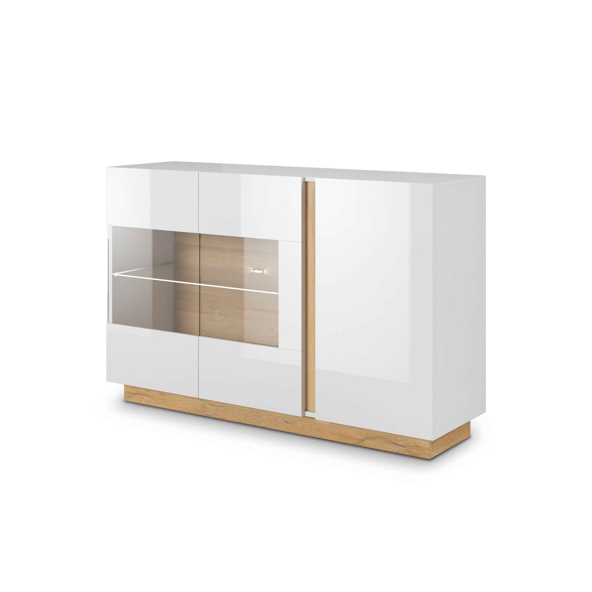 Komoda z witryną Armelia 138x91