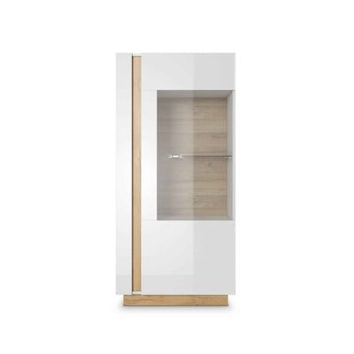 Witryna przeszklona 72x154 cm w stylu nowoczesnym | Armelia