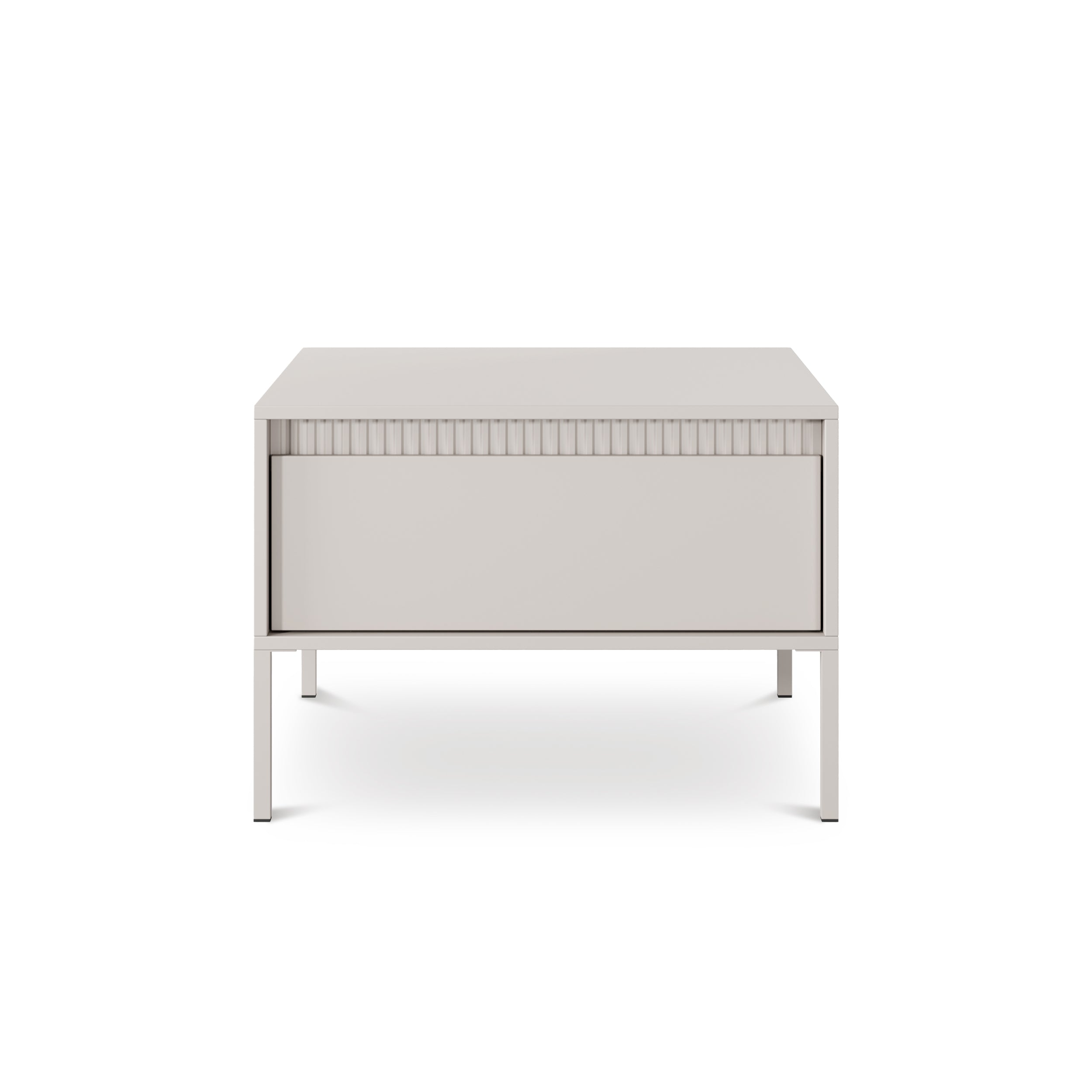 Stolik kawowy 68x48 z szufladą w stylu minimalistycznym | Senra