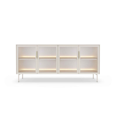 Komoda 181x83 z drzwiami w stylu eleganckim | Lummer