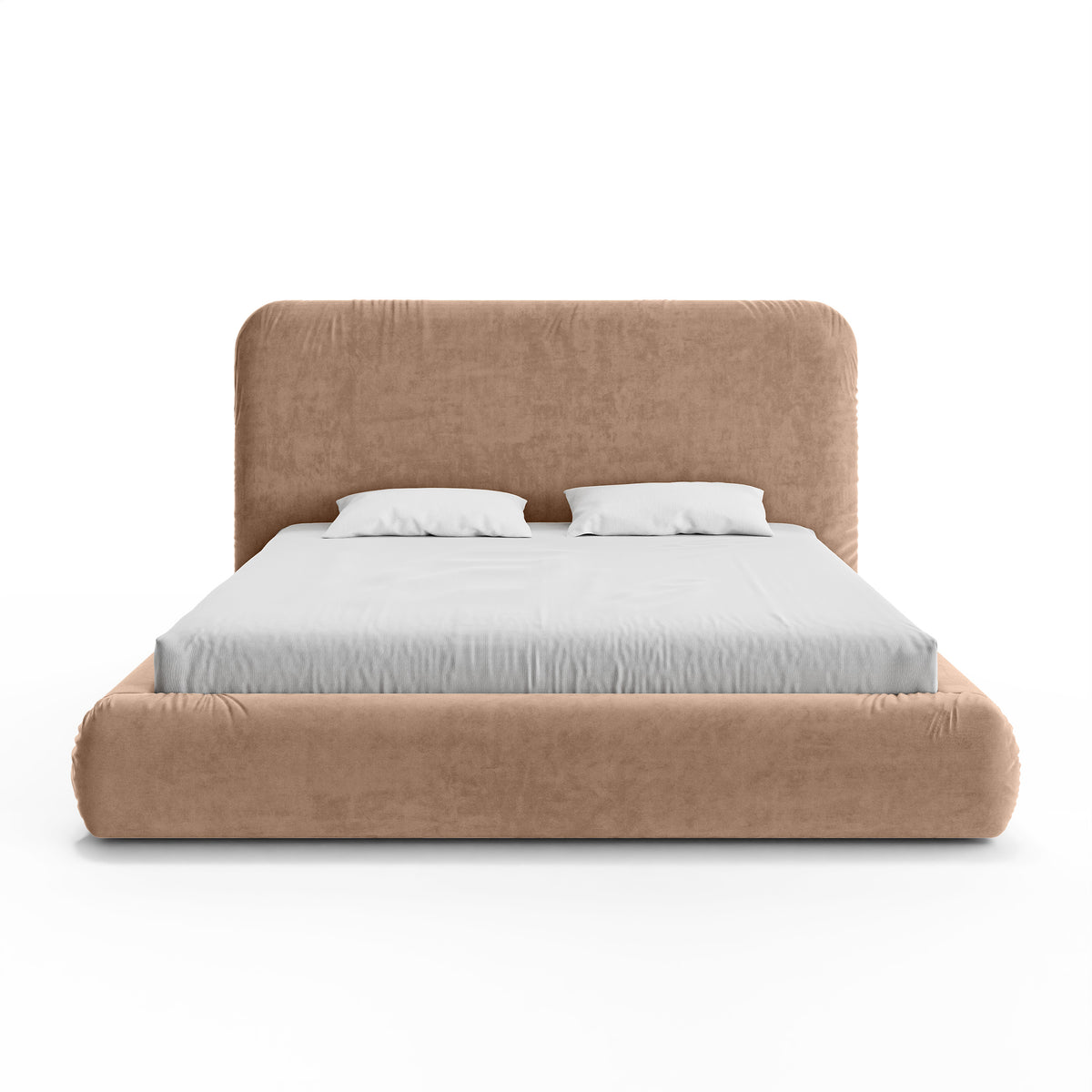 Polsterbett mit Bettkasten im Modern-Organic-Stil | Paries