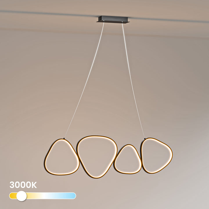 Lampa wisząca LED z pętlami Loria