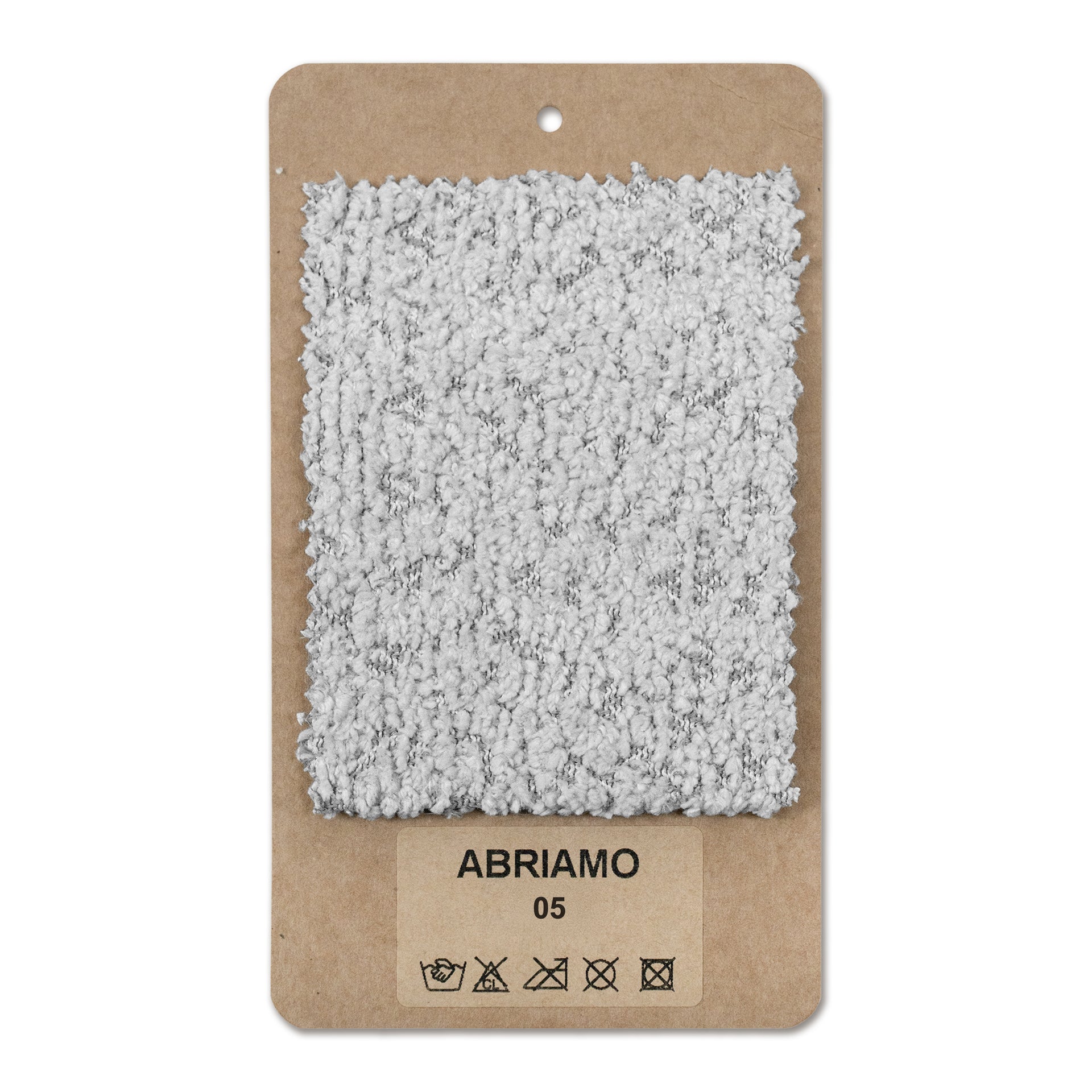 Próbnik tkanin Abriamo Perłowy Popiół