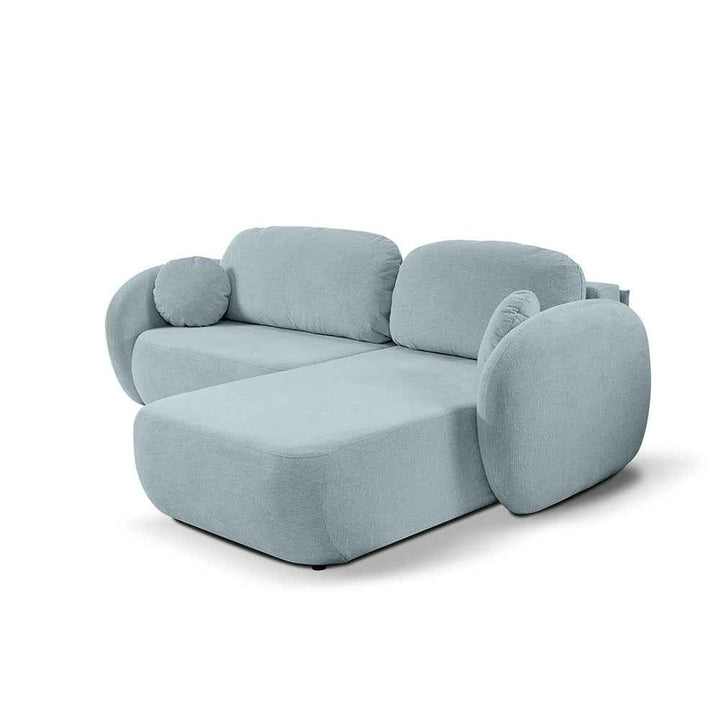 Narożnik z funkcją spania OLEMO Aragon Lodowy Lazur (ARAGON 70)