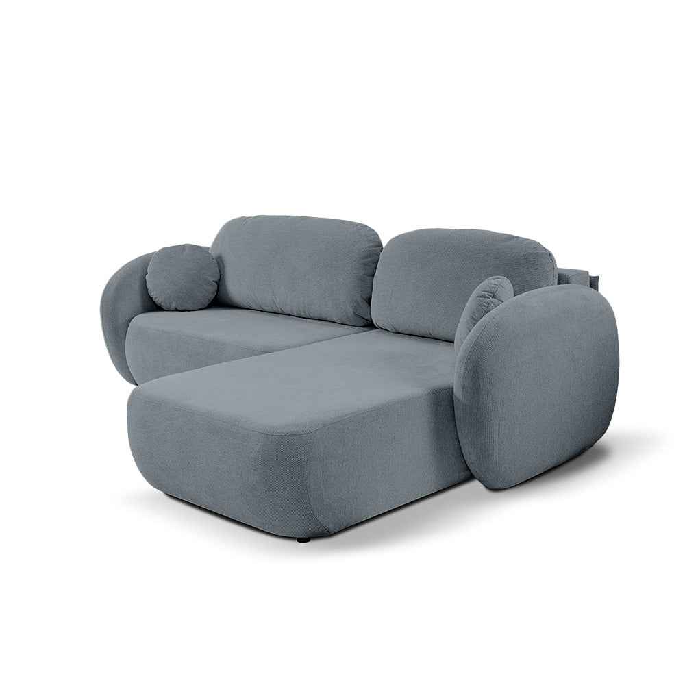 Narożnik z funkcją spania OLEMO Aragon Szaroniebieska Mgła (ARAGON 90)