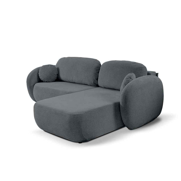 Narożnik z funkcją spania OLEMO Aragon Ciemny Popiół (ARAGON 93)