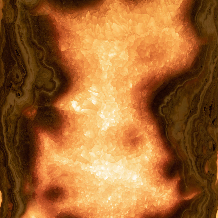 Lampa z naturalnego Onyksu Elora