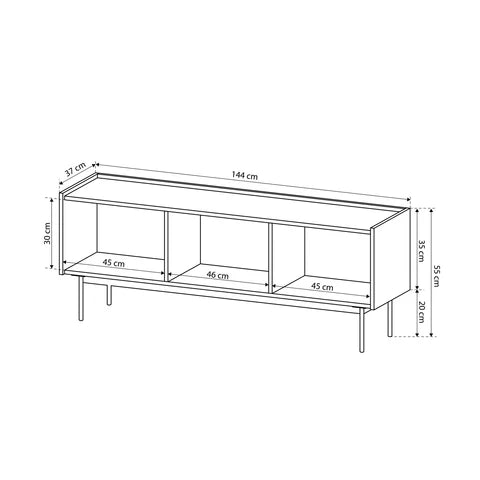 Szafka RTV Bema 144x55