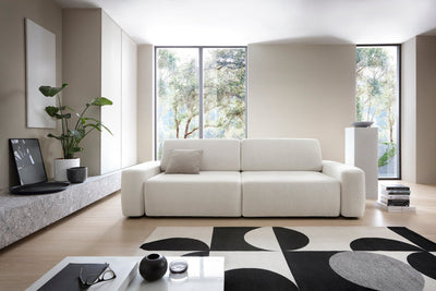 Sofa z funkcją spania 200x136 z pojemnikiem DL| Bamby