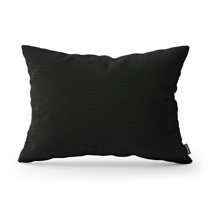Poduszka Dekoracyjna Baranek 40x55 Wulkaniczna Czerń