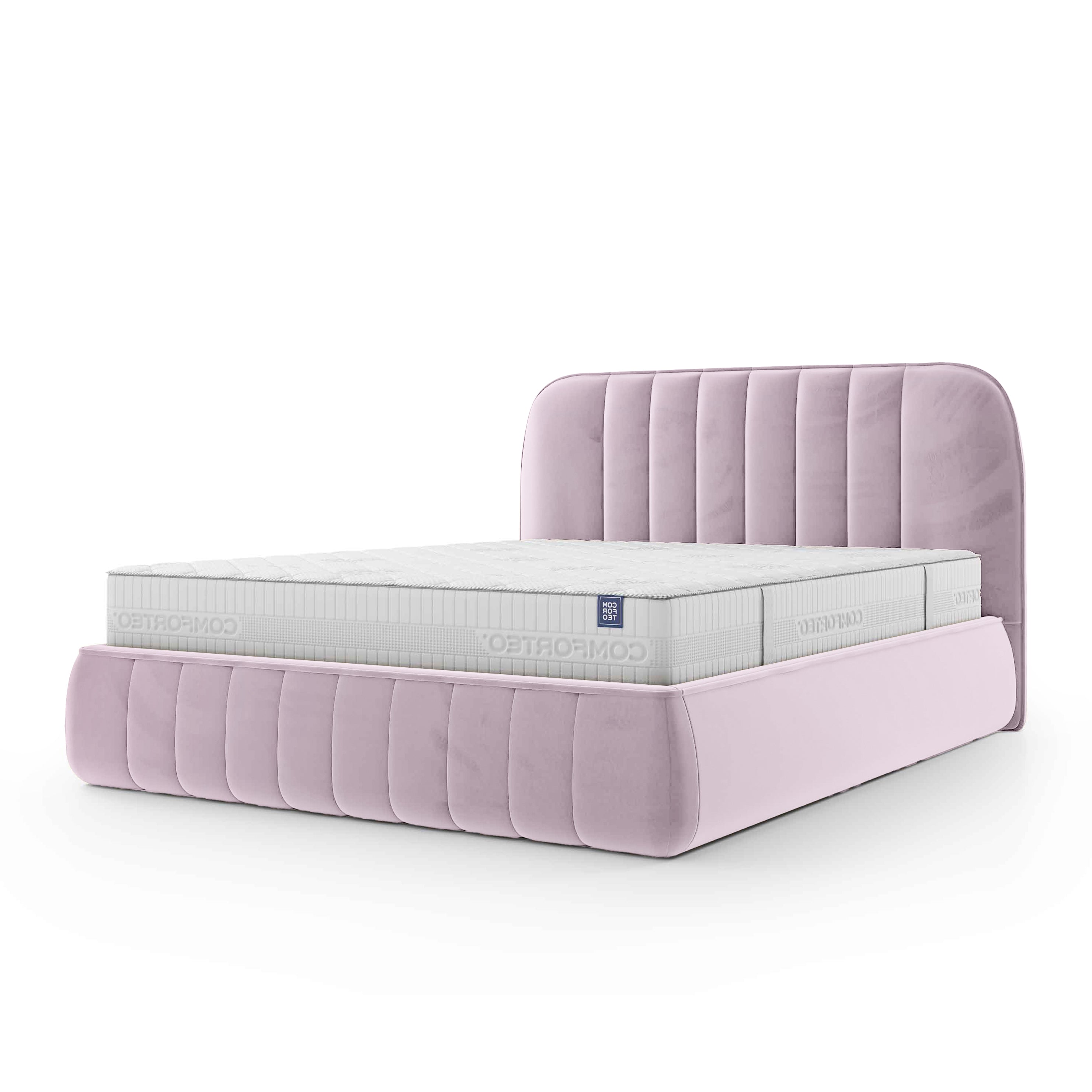 Łóżko Tapicerowane Carla 200 Zgaszona Malwa