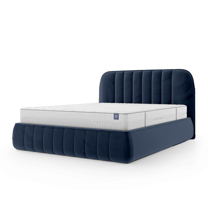 Łóżko Tapicerowane Carla 200 Wieczorna Zatoka