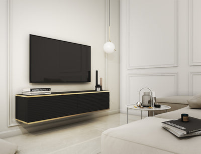 Szafka RTV 135x30 w stylu nowoczesnym | Meva