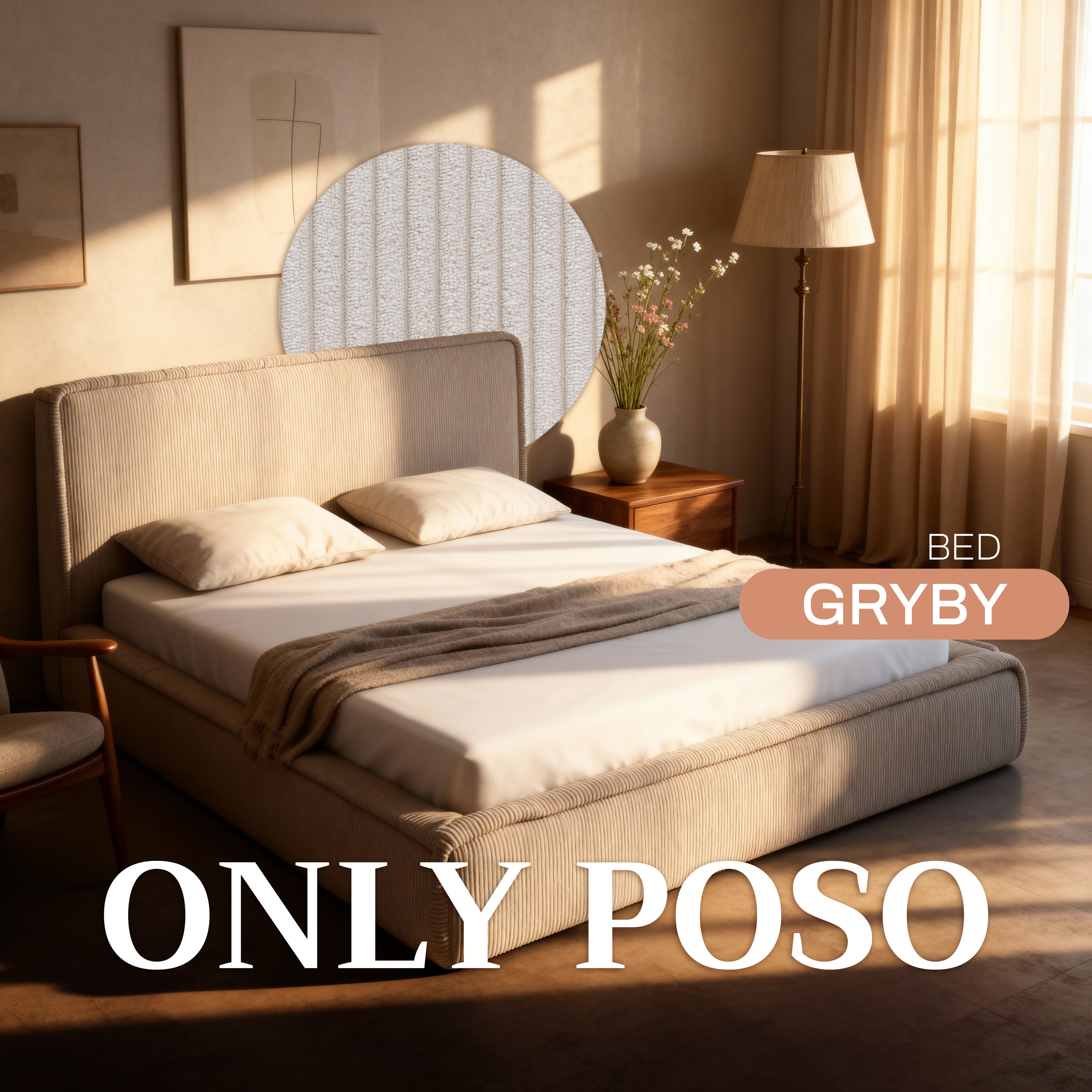 Próbnik tkanin Sztruks Węgiel