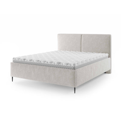 Polsterbett mit Bettkasten im minimalistischen Stil | Hatti