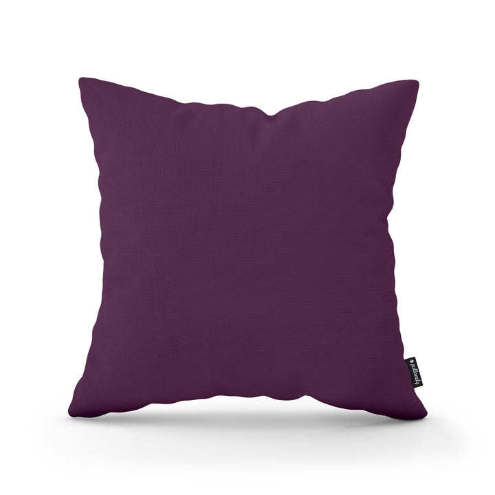 Poduszka Dekoracyjna Gładka 45x45 Fioletowa Sepia