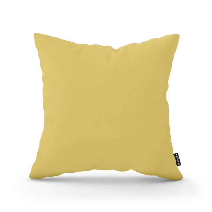 Poduszka Dekoracyjna Gładka 45x45 Złota Poświata