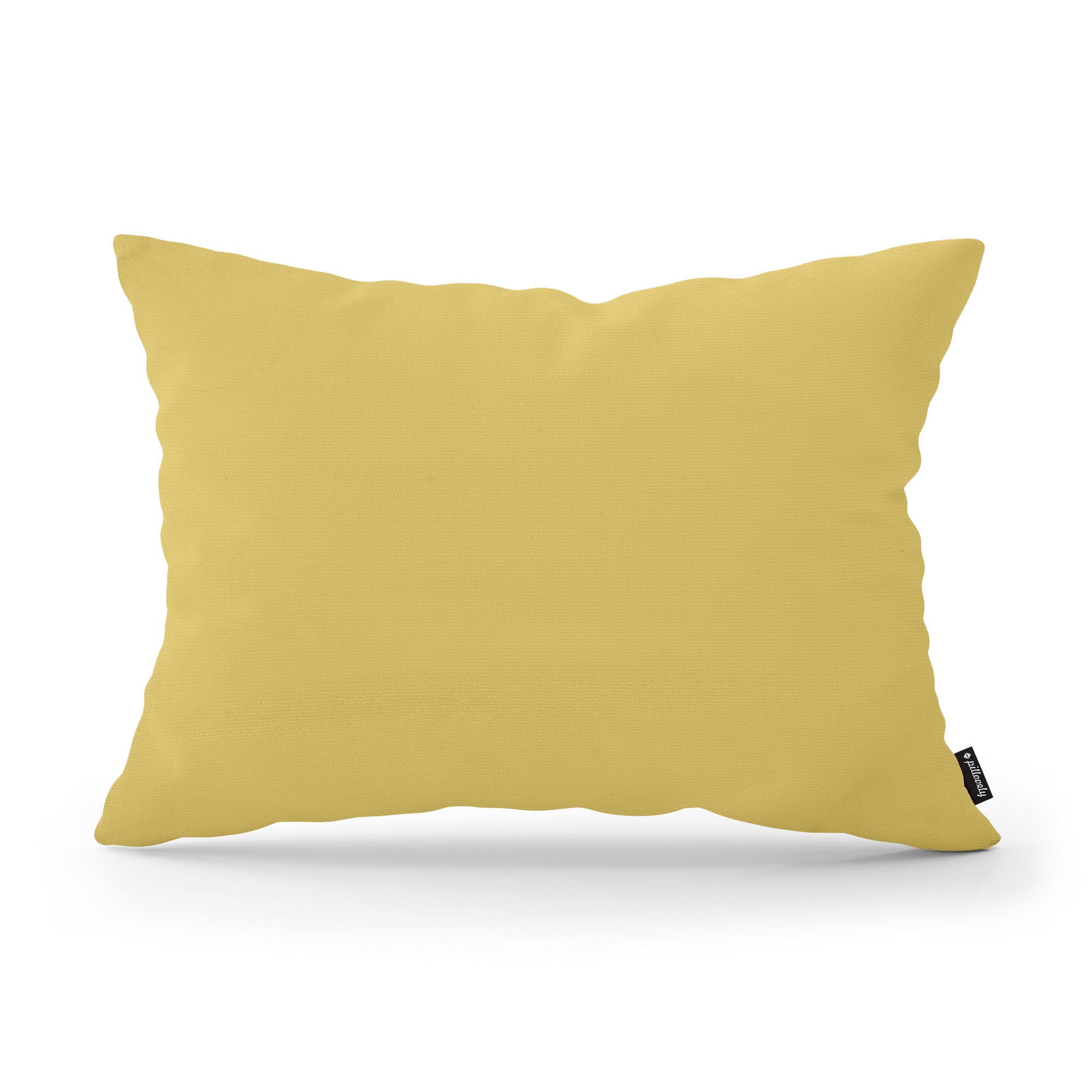 Poduszka dekoracyjna 40×55 cm w stylu modern i scandi – tkanina Kronos 100% PES, minimalistyczna forma | Gładka Złota Poświata (KRONOS 11)